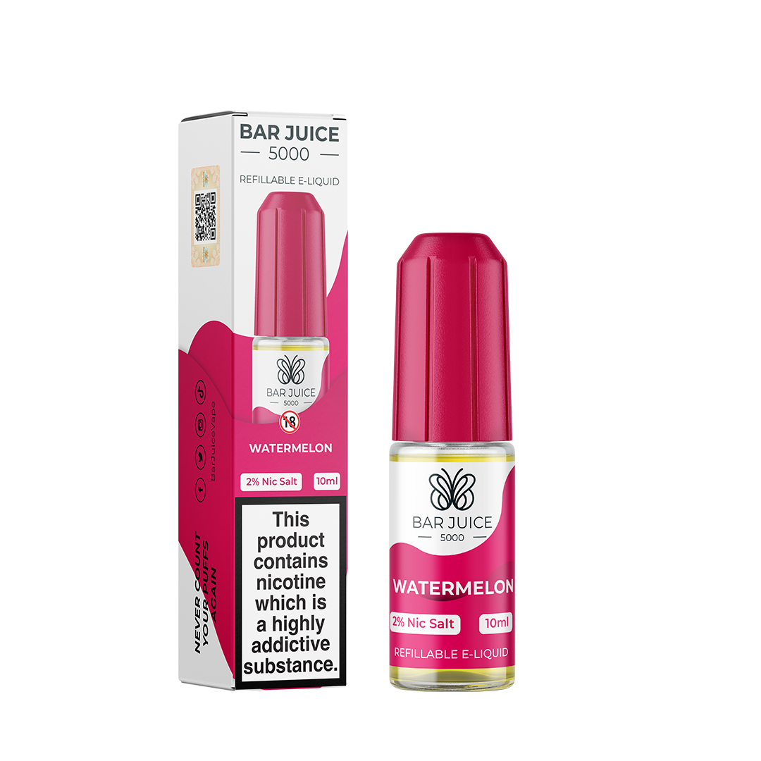 Bar Juice Watermelon Nic Salt Elf Bar E-Liquid 10mg 10ml
