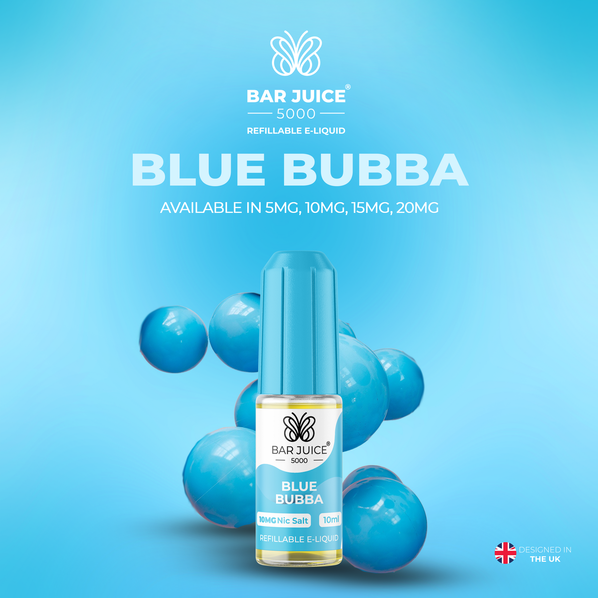 Blue Bubba Nic Salt E-Liquid | Vape Juice by Bar Juice BAR JUICE Blue Bubba Nic Salt E-Liquid | Vape Juice by Bar Juice BAR JUICE