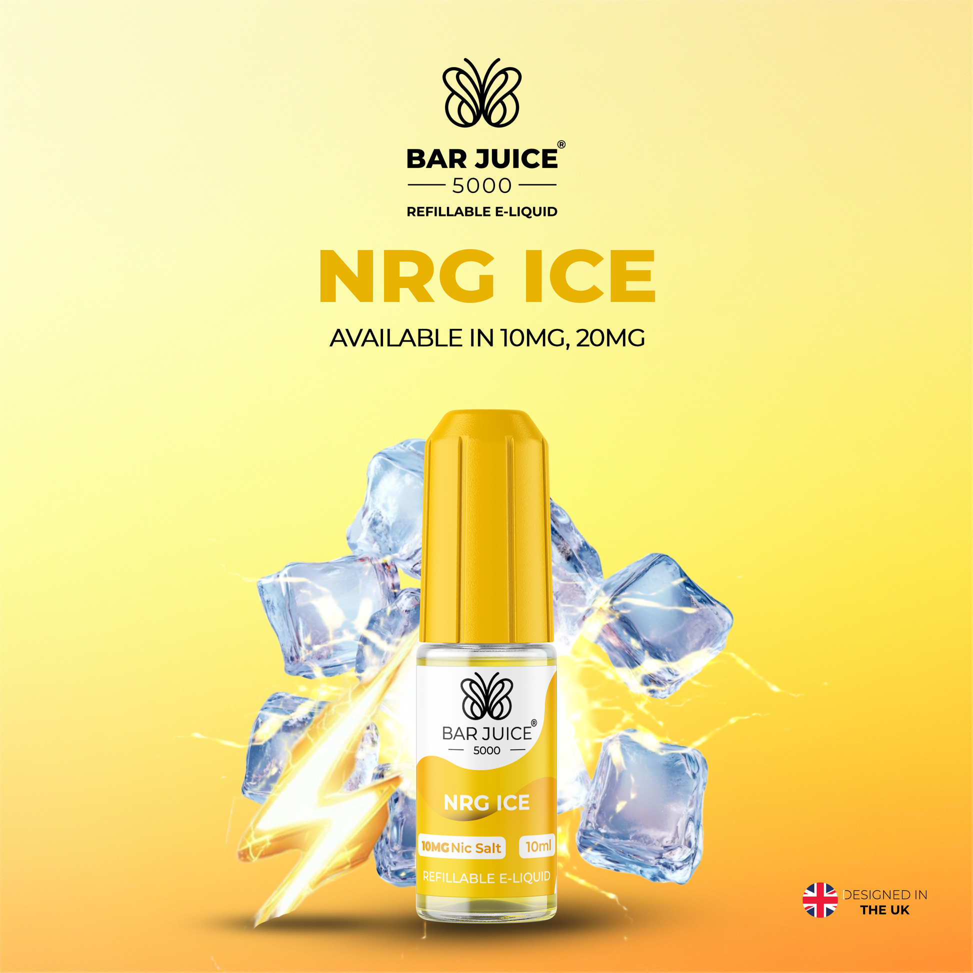 Energy Ice Nic Salt E-Liquid | Vape Juice by Bar Juice BAR JUICE Energy Ice Nic Salt E-Liquid | Vape Juice by Bar Juice BAR JUICE
