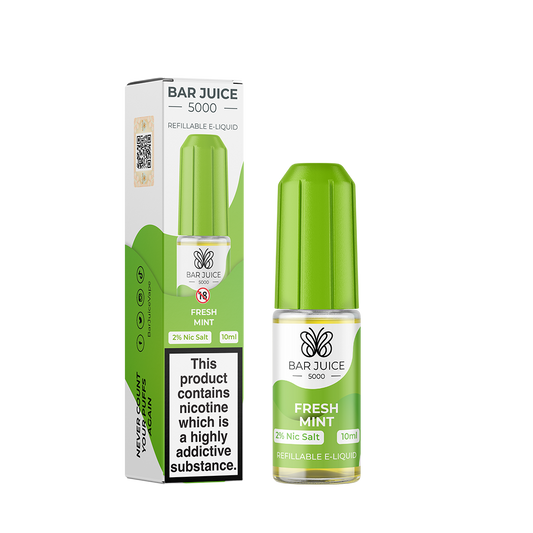 Bar Juice Fresh Mint Nic Salt Elf Bar E-Liquid 20mg 10ml